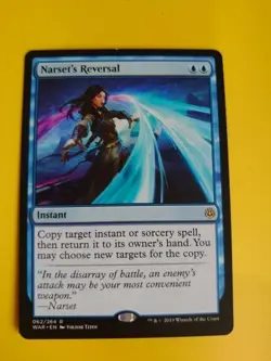 Narset's Reversal. rare WAr of hte Spark Instant MTG Card. - Image 2