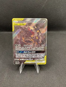 Umbreon & Darkrai GX SM241 Tag Team Black Star Promo 2020 Pokemon Card - Image 1