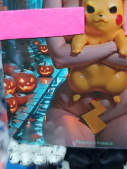 1/1 Only 1 Made Misty Pikachu Pokemon Halloween Topless Lonestar Customs Card - Image 5