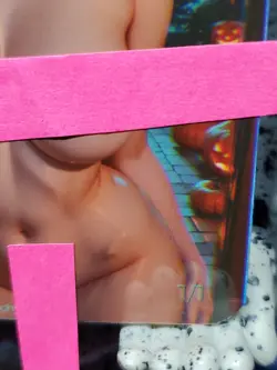 1/1 Only 1 Made Misty NSFW Pokemon Halloween Topless Lonestar Customs Card - Image 5