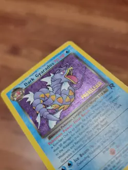 Dark Gyarados 8/82 Holo Team Rocket Prerelease Promo Pokemon Card - PL!! - Image 5