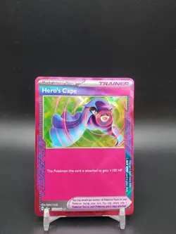 Hero’s Cape 152/162 Temporal Forces Ace Spec NM Pokemon Card - Image 1