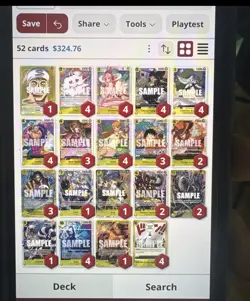 Enel Leader Yellow Deck - High-End Competitive Build - One Piece Card Game - Image 1