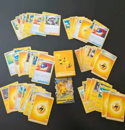 Pokemon Battle Academy Pikachu Deck Cards Electric Type 60 Cards Pokemon TCG - Image 1