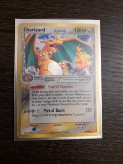 Pokemon TCG Charizard Holo Delta Species EX Crystal Guardians Card 4/100 - Image 3