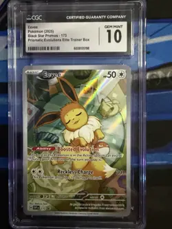 Eevee 173 Sv: Scarlet & Violet Promo Cards Holo CGC 10 - Image 1