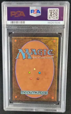 PSA 6 Mishra's Factory (Summer) Antiquities MTG Magic Graded Card - Image 2