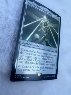 Staff of Eden, Vault's Key Universes Beyond: Assassin's Creed Foil Mythic 0076 - Image 2