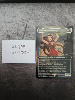 Aerith Gainsborough MTG Final Fantasy RC Promo - NM Condition - Ready To Ship! - Image 3