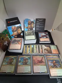 Adventures in the Forgotten Realms Commander Deck Draconic Rage MTG Complete + - Image 2
