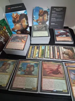 Adventures in the Forgotten Realms Commander Deck Draconic Rage MTG Complete + - Image 4