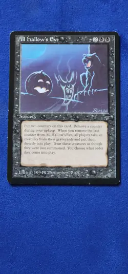 MTG All Hallow's Eve Legends in LP Condition - Image 1