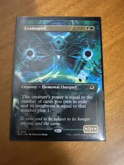 MTG EOE Cosmogoyf Borderless Non-Foil 0313 Pack Fresh - Image 1