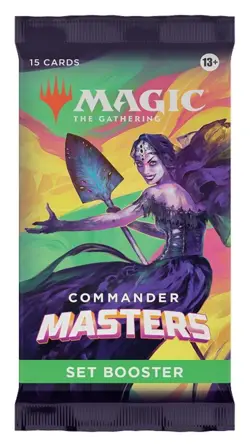 Commander Masters Set Booster Pack Booster Pack Magic MTG - Image 1