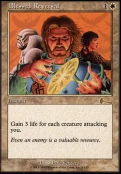 Blessed Reversal ~ Moderately Played Urza's Legacy MTG Magic UltimateMTG White C - Image 1