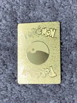 Pokemon Gengar&Mimikyu GX HP240 Tag Team Horror House Gold Foil Fan Art Card - Image 3