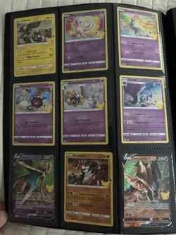 Pokemon TCG Celebrations Master set Complete with Official Binder and 16 Promos - Image 3