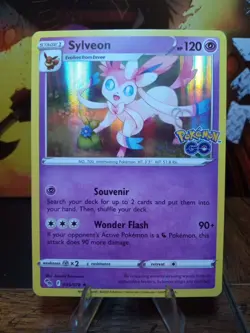 2022 Pokemon Go Sylveon #035 VLP-NM - Image 1
