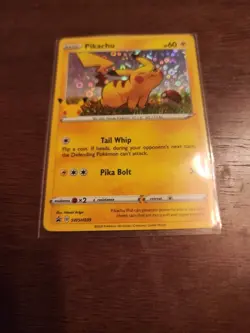 Pokemon Pikachu '21 General Mills 25th Anniversary Holo Promo SWSH039 NM - Image 2