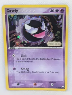 Gastly 52/92 Legend Maker Reverse Holo Rare Pokemon TCG Nintendo Gengar NM - Image 1