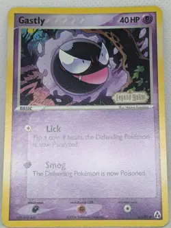 Gastly 52/92 Legend Maker Reverse Holo Rare Pokemon TCG Nintendo Gengar NM - Image 3