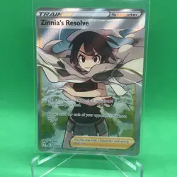 Zinnia's Resolve - 203/203 - Pokemon Evolving Skies Sword Shield Full Art NM - Image 1