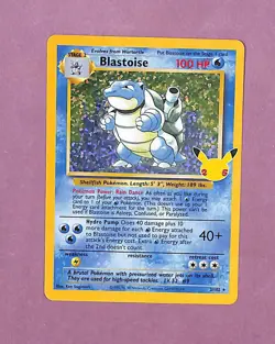 Blastoise 2/102 Holo Celebrations Classic Collection Pokemon NM-MT - Image 1