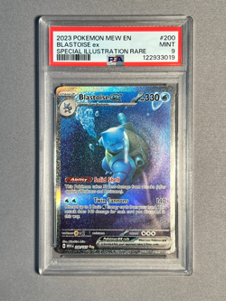 151 EVOLUTION LINE SET Blastoise Ex #200, Squirtle #170, & Wartortle #171 PSA 9 - Image 4