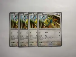[4x Playset] Dunsparce 079/131 Sv: Prismatic Evolutions Pokemon TCG - Image 1