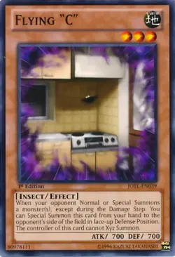 Flying "C" - JOTL-EN039 - Common - Unlimited Edition HP Yugioh Judgement of the - Image 1