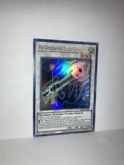 Yugioh Hi-Speedroid Cork Shooter LED8-EN004 Ultra 1st Edition NM holo - Image 2