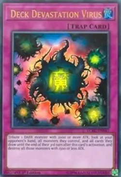 Yugioh! LP Deck Devastation Virus - LCKC-EN047 - Ultra Rare - 1st Edition Lightl - Image 1