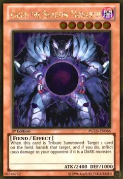 Yugioh! MP Caius the Shadow Monarch - PGLD-EN066 - Gold Rare - 1st Edition Moder - Image 1