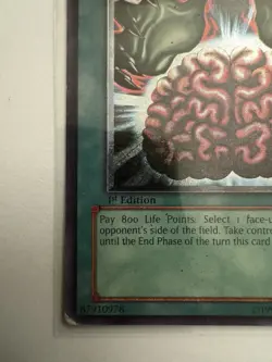 YUGIOH BRAIN CONTROL ULTIMATE RARE TLM-EN038 1ST EDITION PLAYED - Image 4