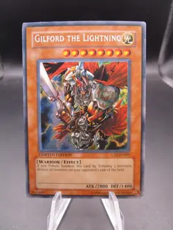 YUGIOH • GILFORD THE LIGHTNING • SECRET RARE • CT2-EN001 - Legendsonmain - Image 1