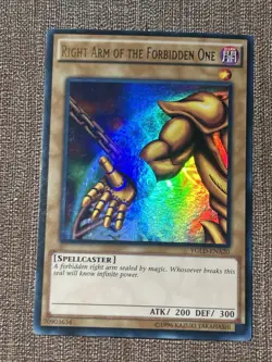 Yu-Gi-Oh! Right Arm of the Forbidden One YGLD-ENA20 Ultra Rare Unlimited LP - Image 1