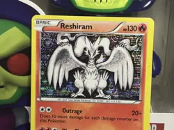 Pokemon TCG Black & White Legendary Treasures - Reshiram #28/113 Rare Holo Card - Image 2
