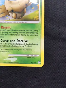 Pokemon Cards: Legends Awakened Rare: Shedinja 40/146 - Image 4