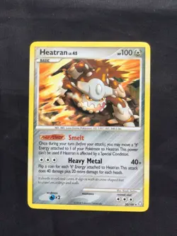 Pokemon Cards: Legends Awakened Rare: Heatran 30/146 - Image 1