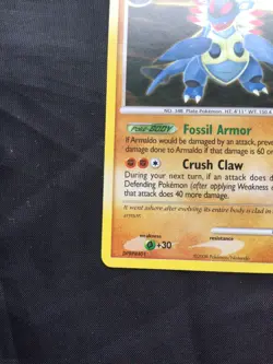Pokemon Cards: Legends Awakened Rare: Armaldo 18/146 - Image 5