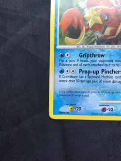 Pokemon Cards: Legends Awakened Rare: Crawdaunt 22/146 - Image 5