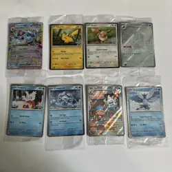 Pokemon 2023 Holiday Advent Calendar Holo Stamped Promo Cards Full Set ERROR - Image 3