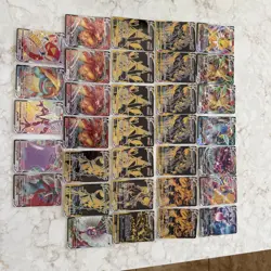 Pokemon Cards Lot Of 33 Official TCG Cards VMAX. Pack To Sleeve To Top Loader - Image 1