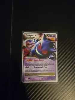Pokemon Gengar TCG LV.X Platinum Arceus Holo Ultra Rare Card 97/99 - Image 1