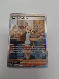 Jasmine's Gaze 245/191 Sv08: Surging Sparks Holo Pokemon Card Trainor TCG - Image 1