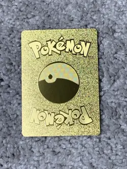 Pokemon Leafeon VMax HP310 Grass Knot Gold Foil Fan Art Card - Image 2