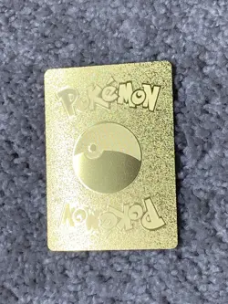 Pokemon Leafeon VMax HP310 Grass Knot Gold Foil Fan Art Card - Image 3