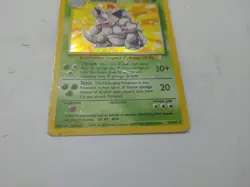 Nidoking 11/102 Holo Rare, Base Set Edition Pokemon Card 1999 WOTC MP - Image 2
