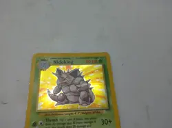 Nidoking 11/102 Holo Rare, Base Set Edition Pokemon Card 1999 WOTC MP - Image 3