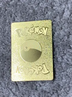 Pokemon Dragonite EX HP180 Bust In Gold Foil Fan Art Card - Image 3
